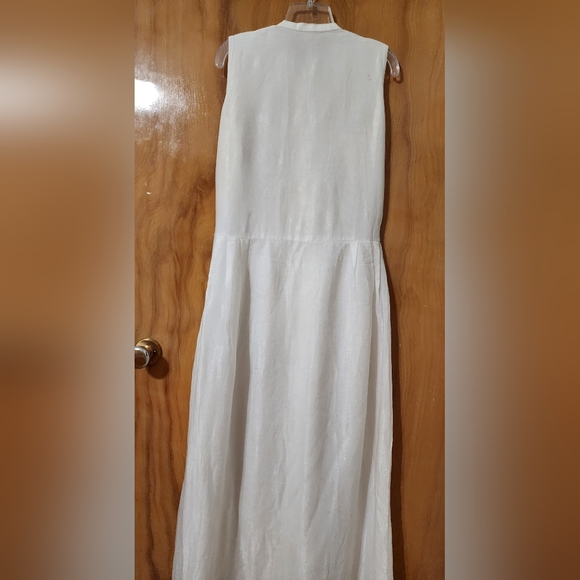 Beautiful long maxi white dress, custom made - Picture 7 of 7